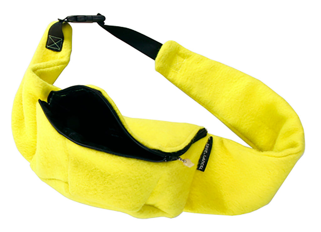 yellow fanny pack