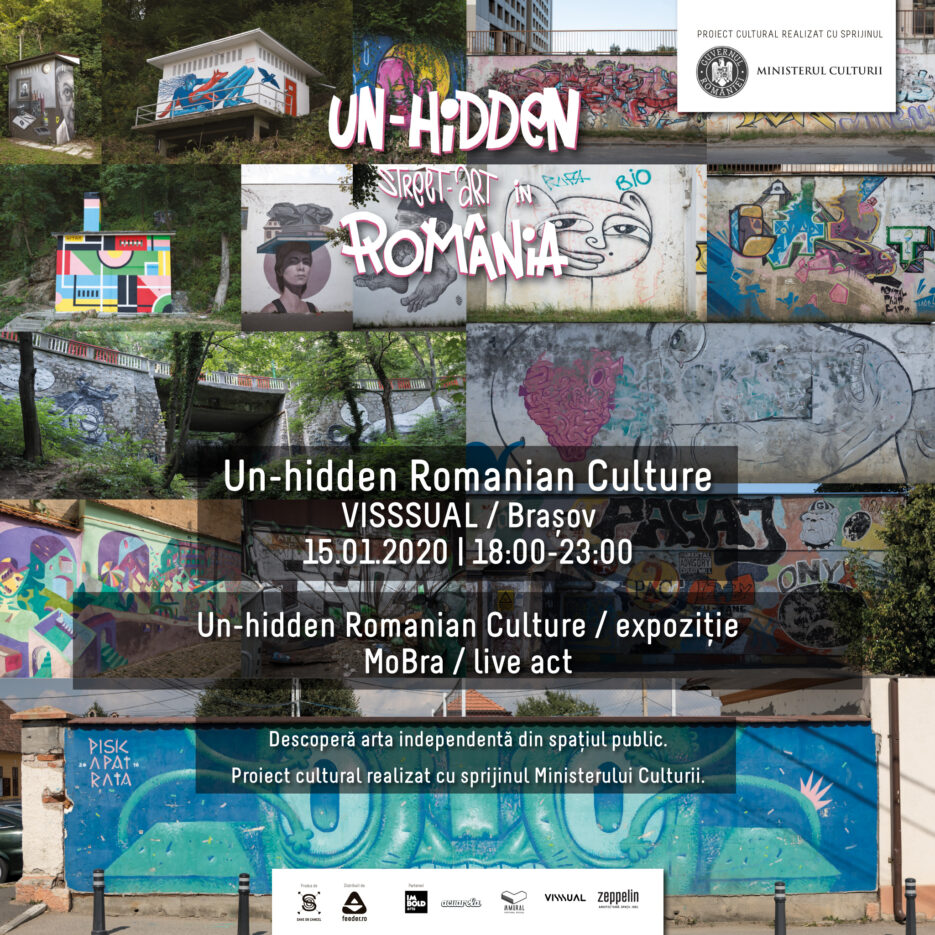 Descoperă expoziția Un-hidden Romanian Culture cu ocazia Zilei Culturii Naționale @ Visssual, Brașov